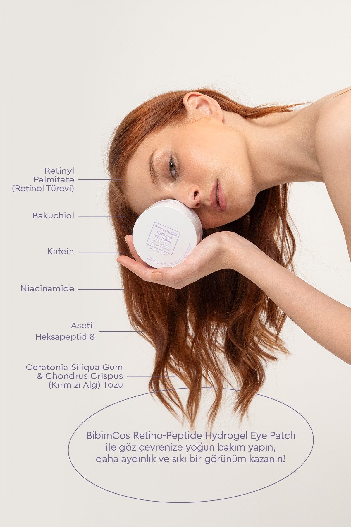 Retino-peptide Hydrogel Eye Patch - Göz Maskesi