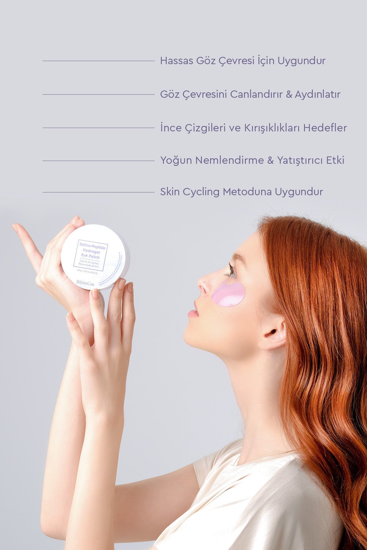 Retino-peptide Hydrogel Eye Patch - Göz Maskesi