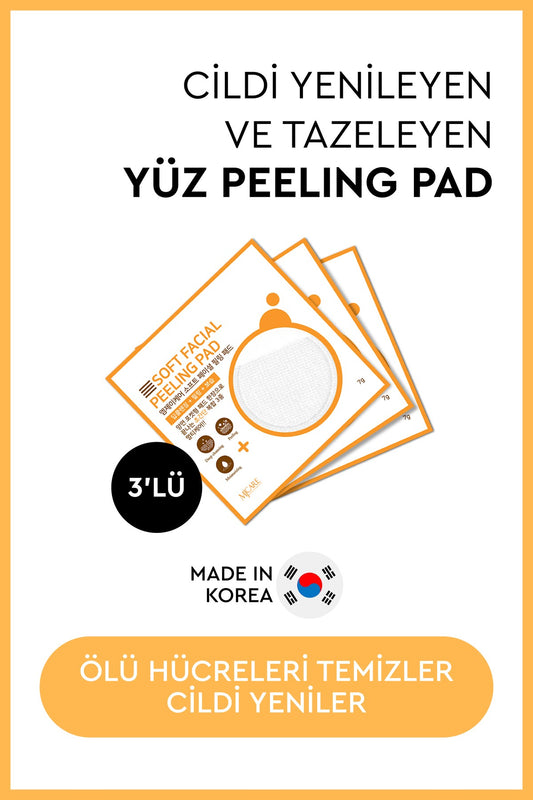 Face Peeling Pad 3'lü
