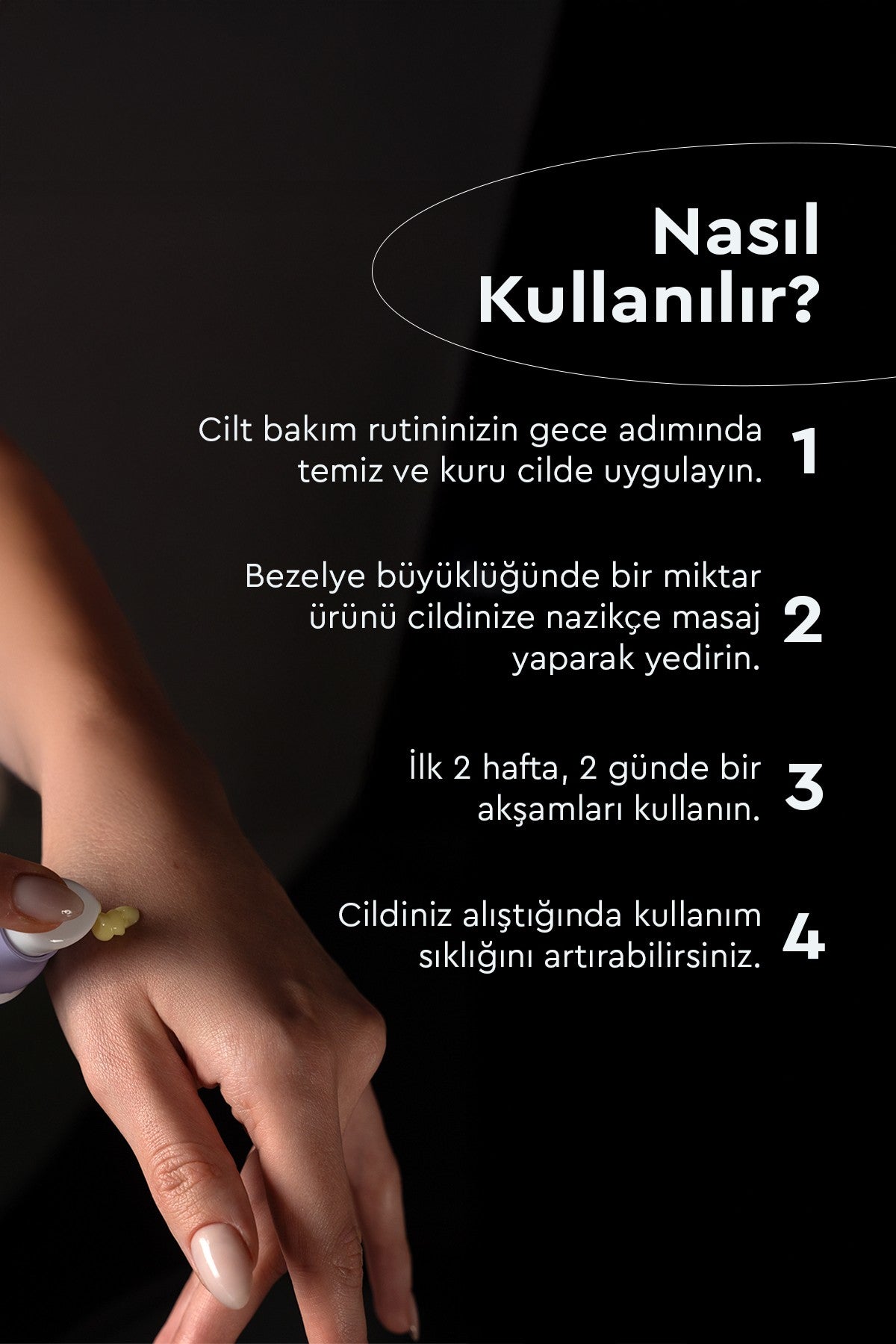 Retinal & Bakuchiol Destekli Yenileyici Gece Kremi 30g