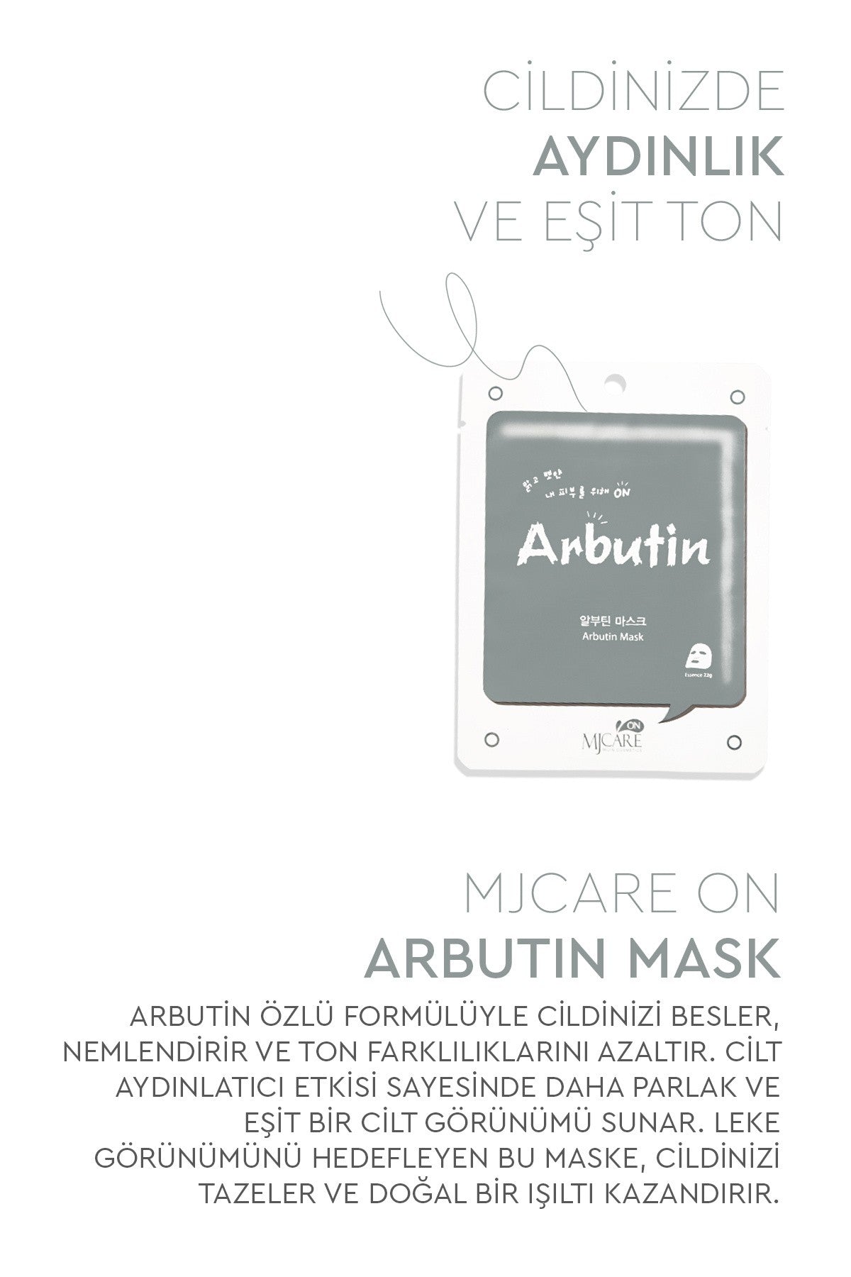 On Arbutin Mask - Arbutin Özlü Yüz Maskesi 5'li