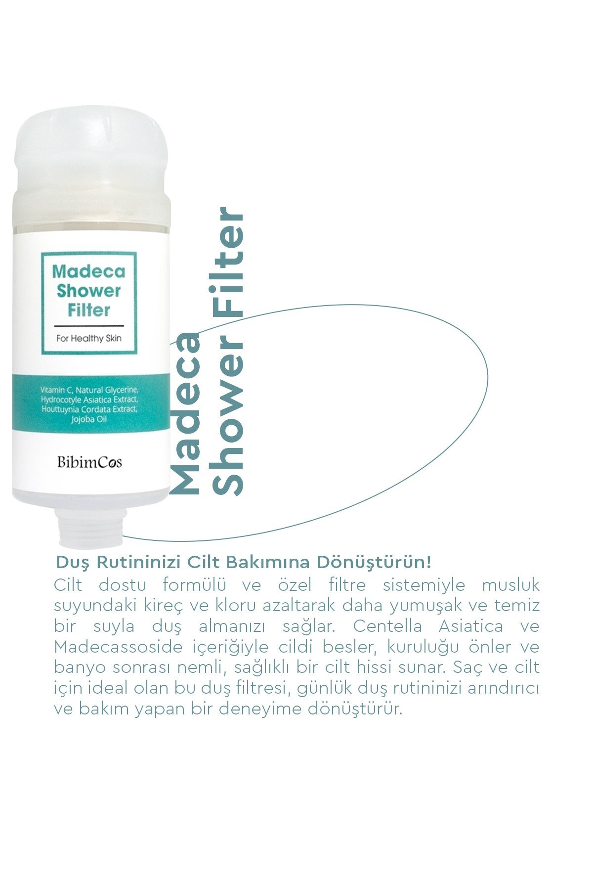 Madeca Shower Filter - Cilt Nemlendirici Ve Besleyici Duş Filtresi