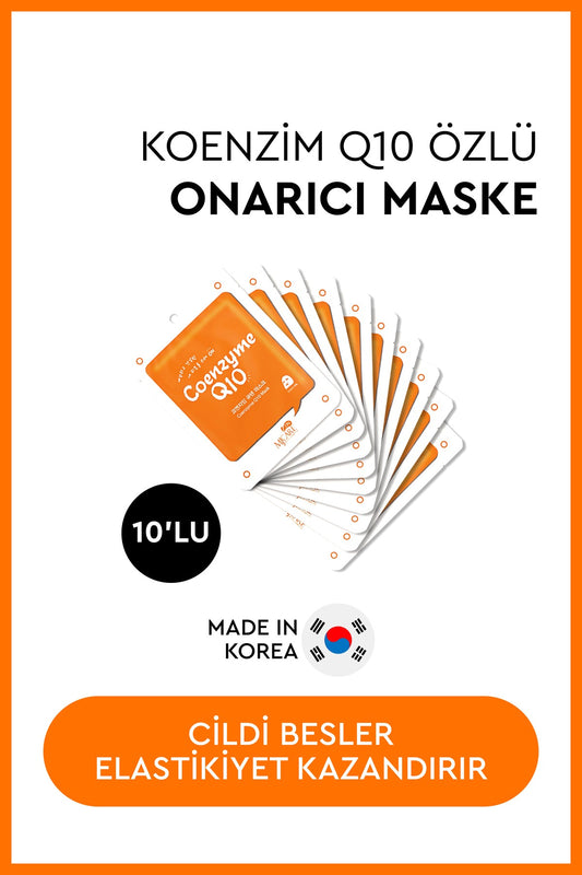 On Coenzyme Mask - Koenzim Q10 Içeren Yüz Maskesi 10'lu