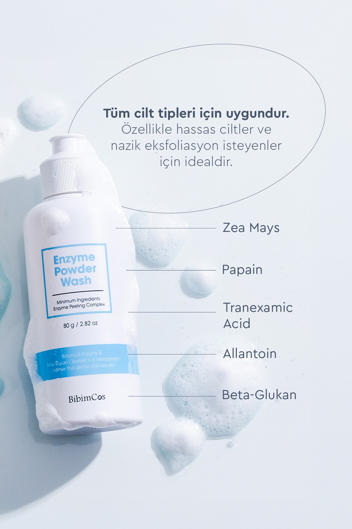 Enzyme Powder Wash 80gr - Arındırıcı Toz Temizleyici