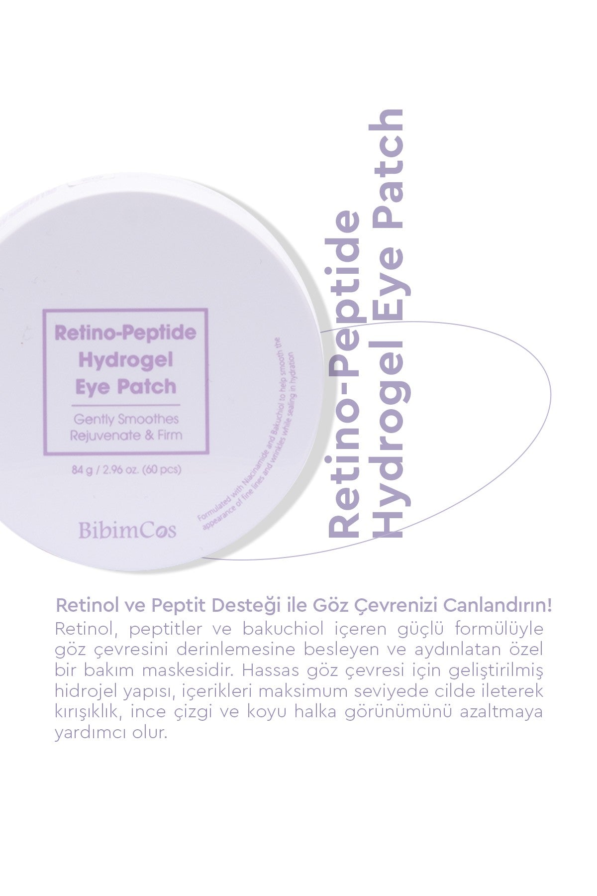 Retino-peptide Hydrogel Eye Patch - Göz Maskesi