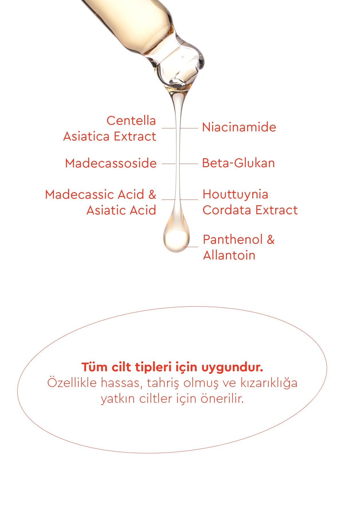 Cica Centella Multi Perfect Ampoule 50ml - Cilt Yatıştırıcı ve Nemlendirici Serum