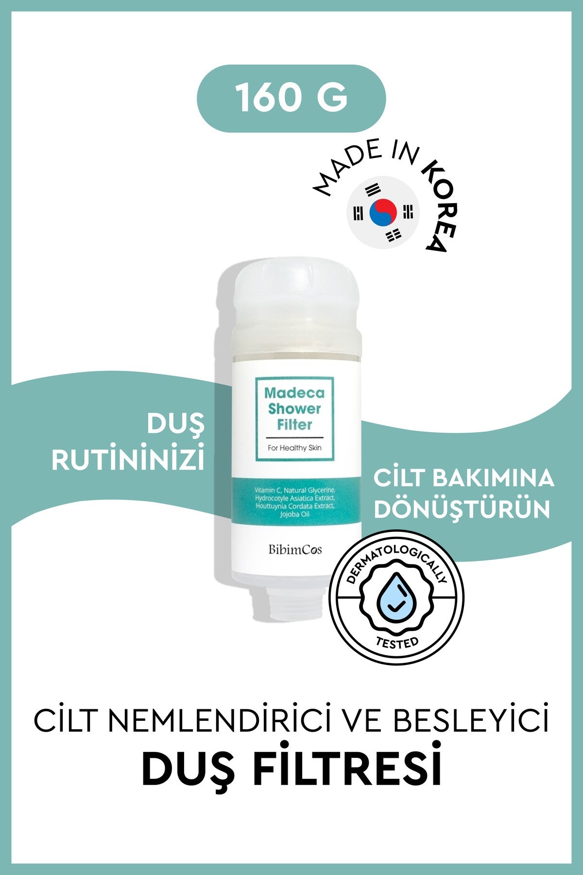 Madeca Shower Filter - Cilt Nemlendirici Ve Besleyici Duş Filtresi