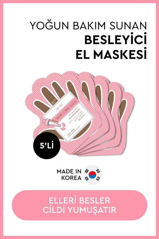 Eldiven Tipi El Maskesi 5'li