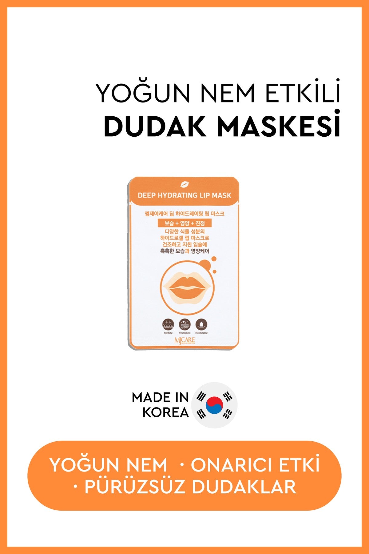 Deep Hydrating Lip Mask - Yoğun Nemlendirici Dudak Maskesi