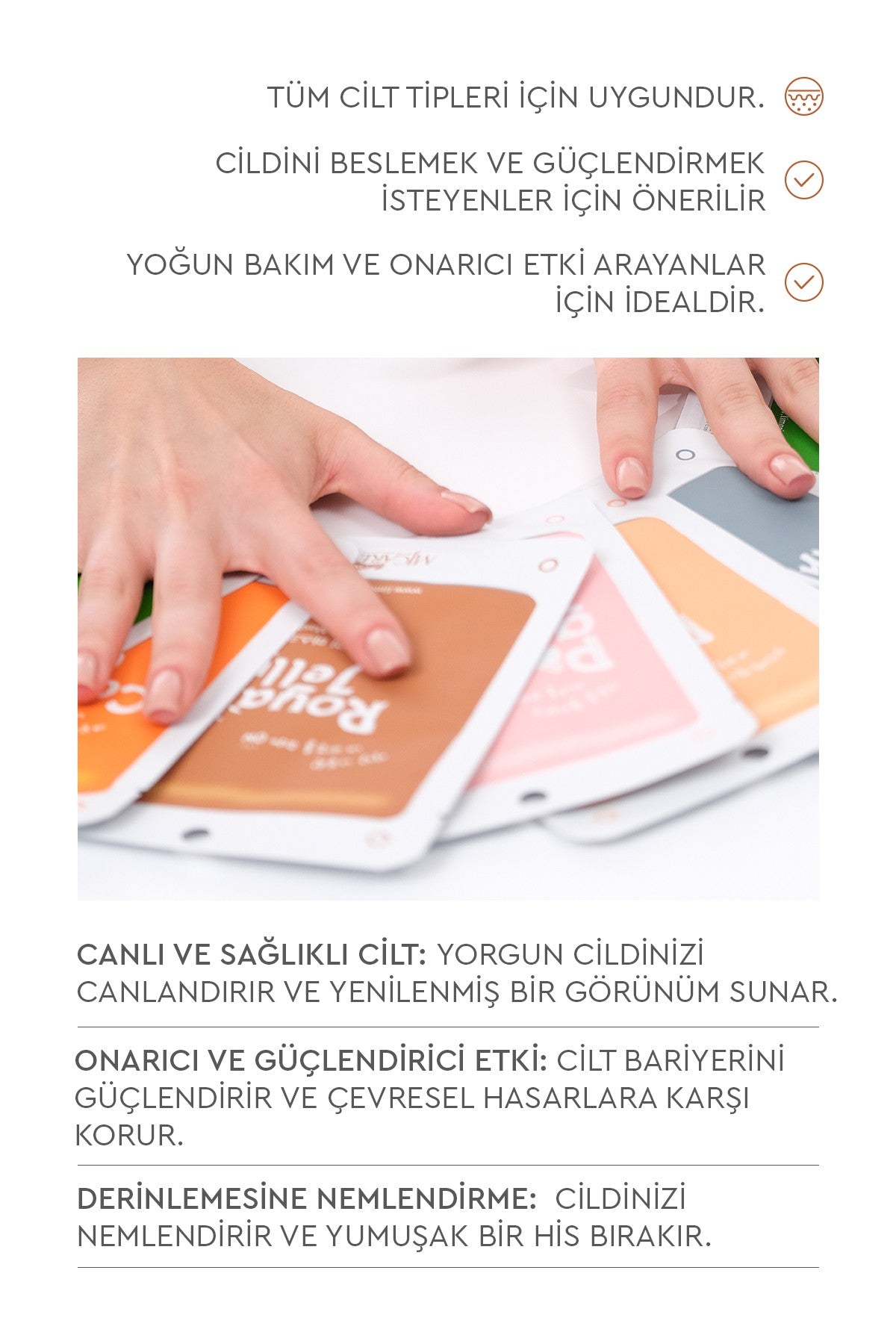 On Royal Jelly Mask - Arı Sütü Özlü Maske 20'li