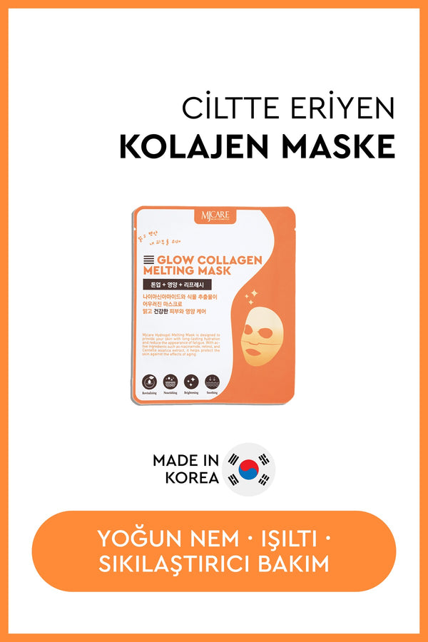 Glow Collagen Melting Mask - Hydrojel Şeffaflaşan Eriyen Maske