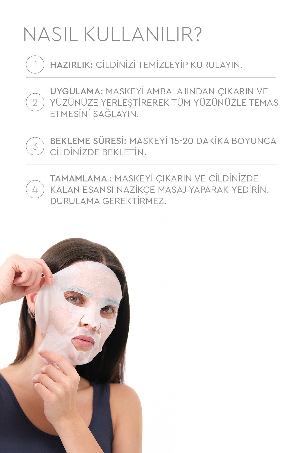 On Arbutin Mask - Arbutin Özlü Yüz Maskesi 20'li