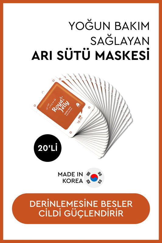 On Royal Jelly Mask - Arı Sütü Özlü Maske 20'li