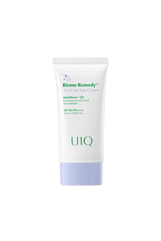 Biome Remedy Tone-up Sun Cream (Purple) 50ml SPF50+ ve PA++++ - Mor Renkli Tone up Güneş Koruyuc