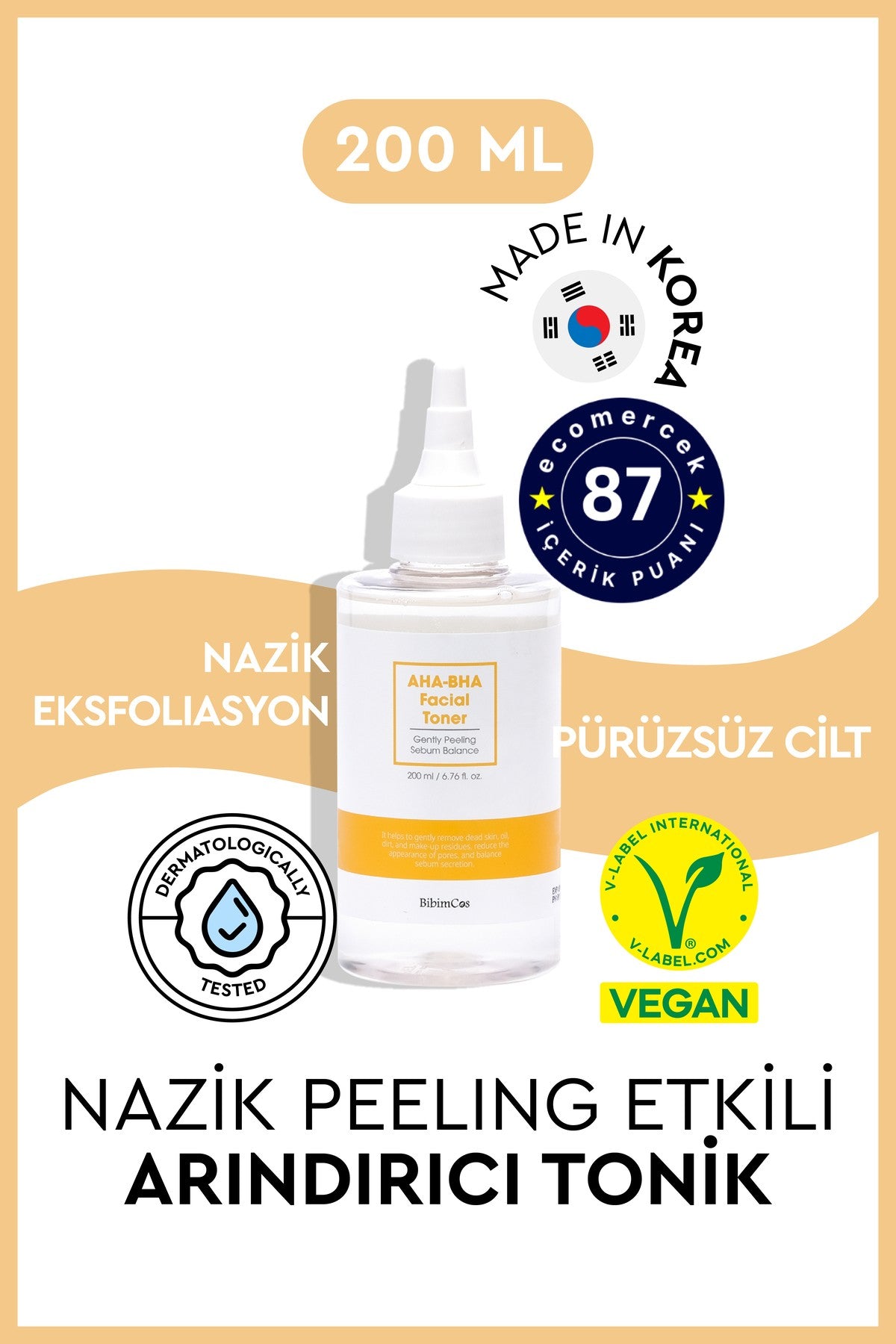 Aha-bha Facial Toner 200ml New Version