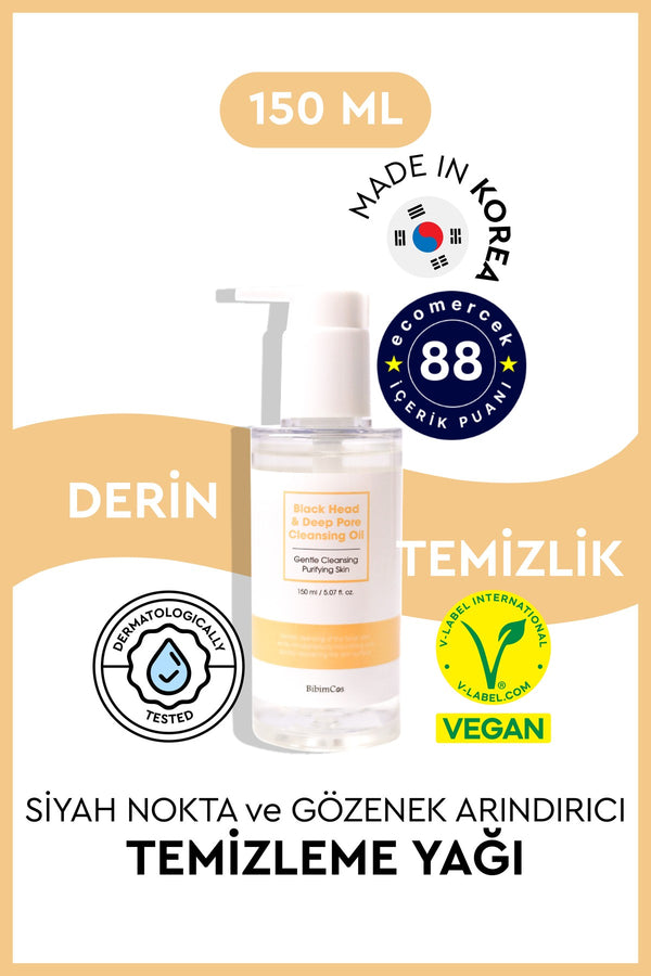 Black Head&deep Pore Cleansing Oil 150ml New Version