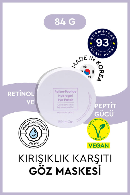 Retino-peptide Hydrogel Eye Patch - Göz Maskesi