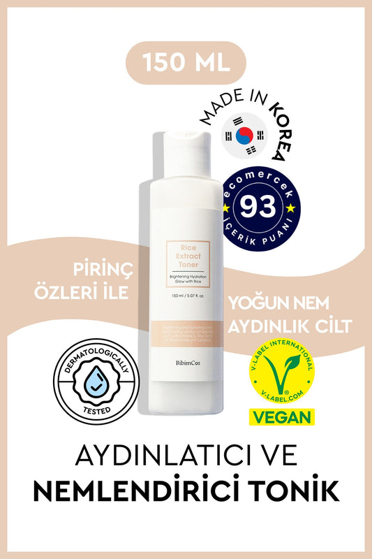 Rice Extract Toner 150ml Pirinç Özlü Tonik
