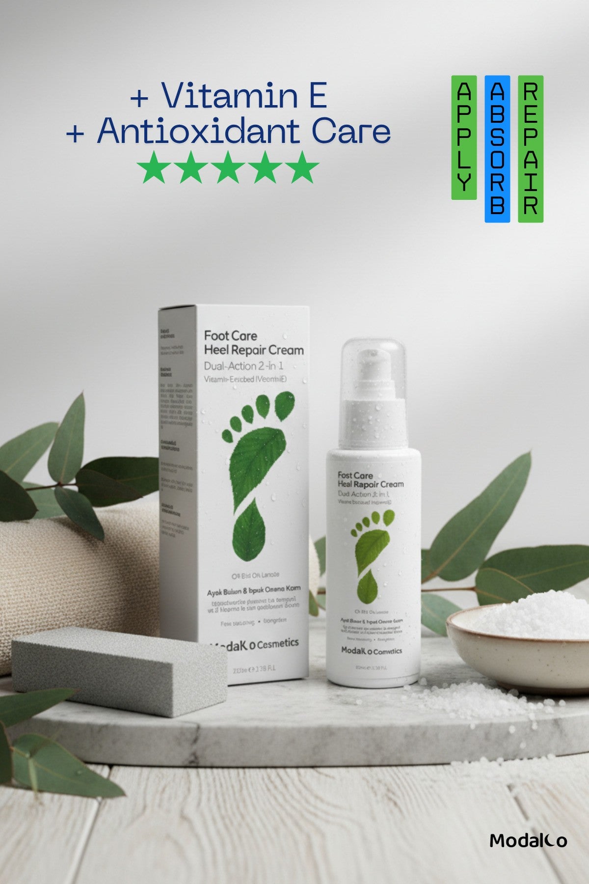 Ayak Bakım ve Topuk Çatlak Kremi - Foot Care Heel Repair Cream