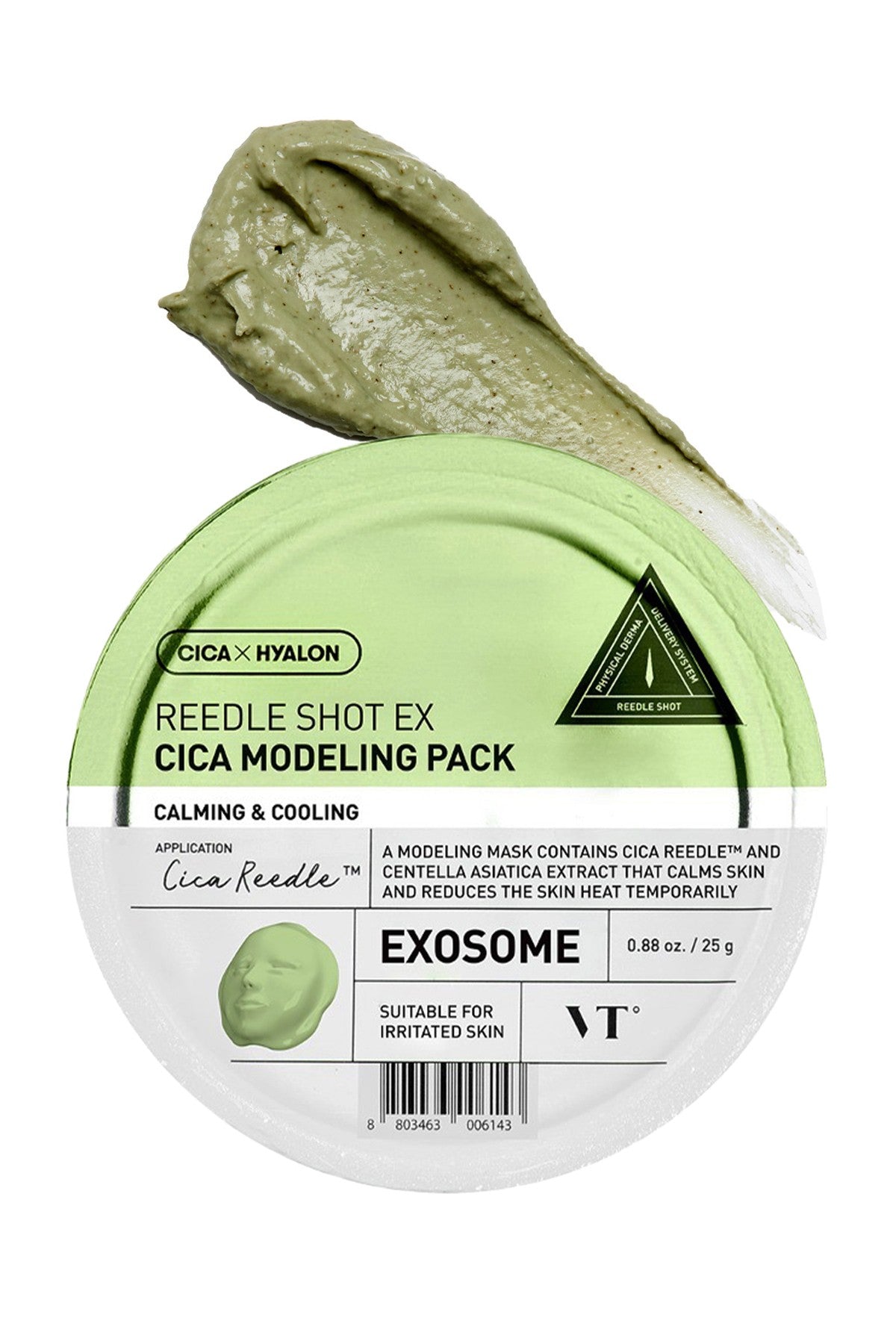 VT REEDLE SHOT EX CICA MODELING PACK / Kalın Yapılı Sakinleştirici Yoğun Bakım Maskesi 25g