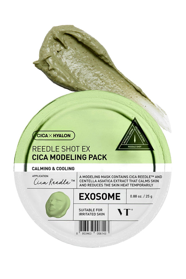 VT REEDLE SHOT EX CICA MODELING PACK / Thick-Textured Soothing Intensive Care Mask 25g