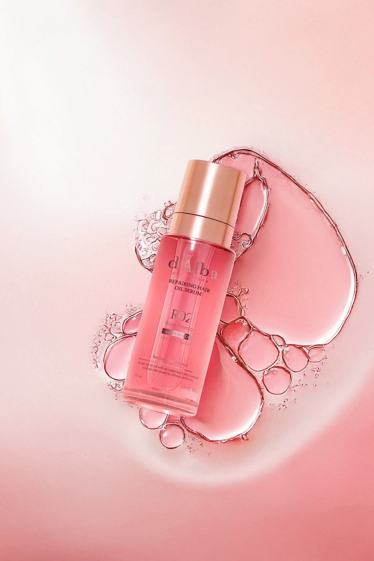 Professional Repairing Hair Oil Serum (Rose Freesia) 75ml - Saç Yağı ve Saç serumu