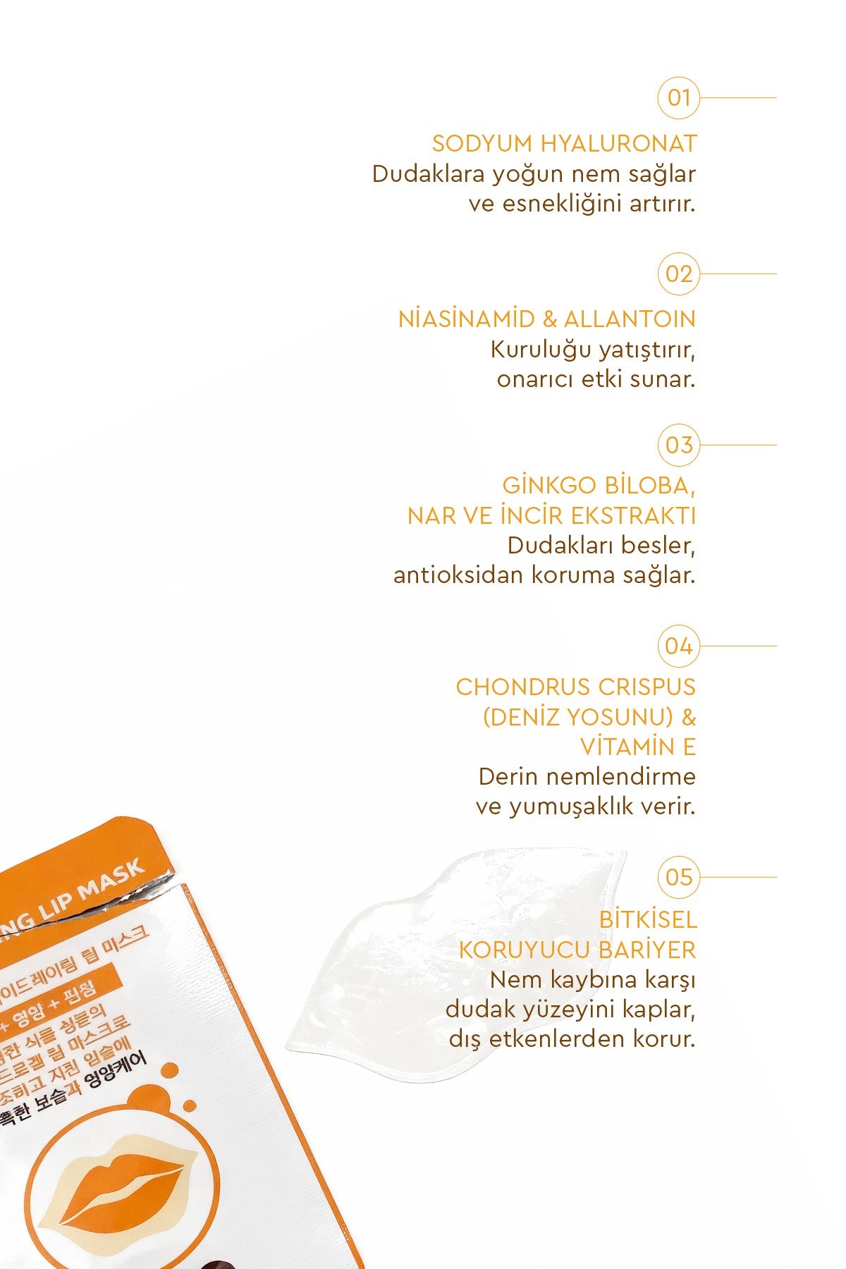 Deep Hydrating Lip Mask - Yoğun Nemlendirici Dudak Maskesi