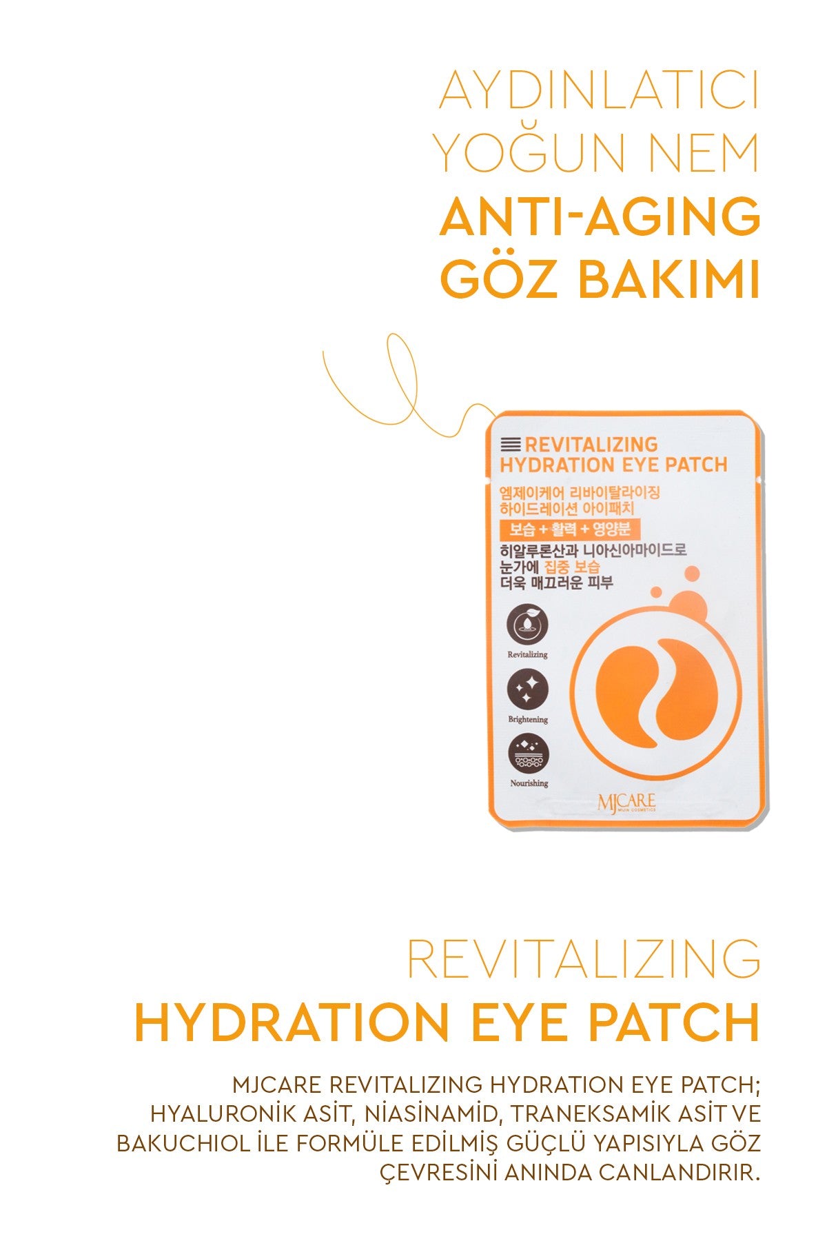 Revitalizing Hydration Eye Patch - Aydınlatıcı ve Nemlendirici Göz Maskesi