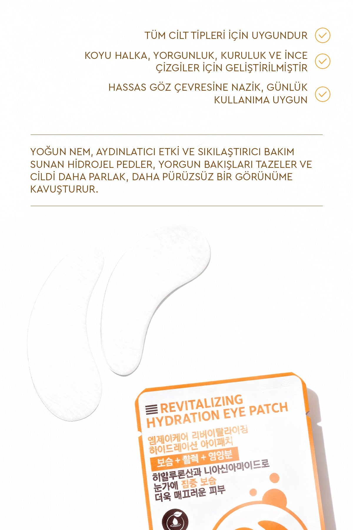 Revitalizing Hydration Eye Patch - Aydınlatıcı ve Nemlendirici Göz Maskesi