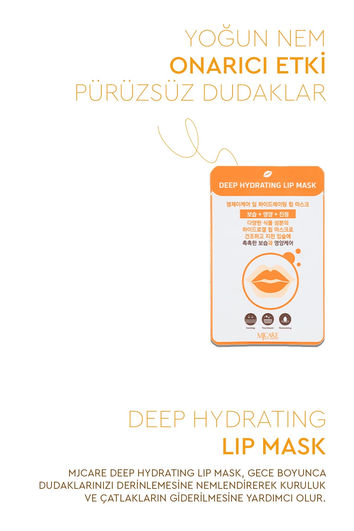Deep Hydrating Lip Mask - Yoğun Nemlendirici Dudak Maskesi