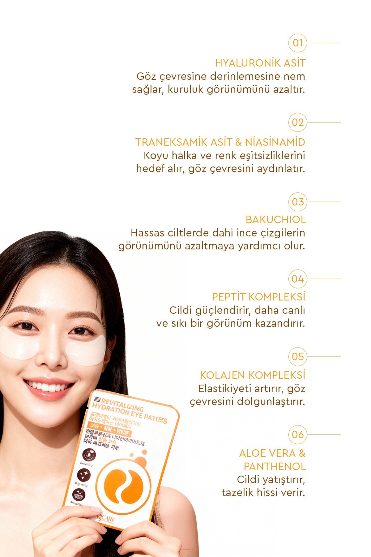 Revitalizing Hydration Eye Patch - Aydınlatıcı ve Nemlendirici Göz Maskesi