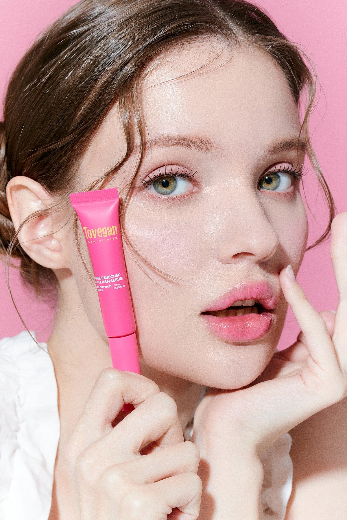 Colorfood Series Pink Enriched Eyelash Serum 10ml