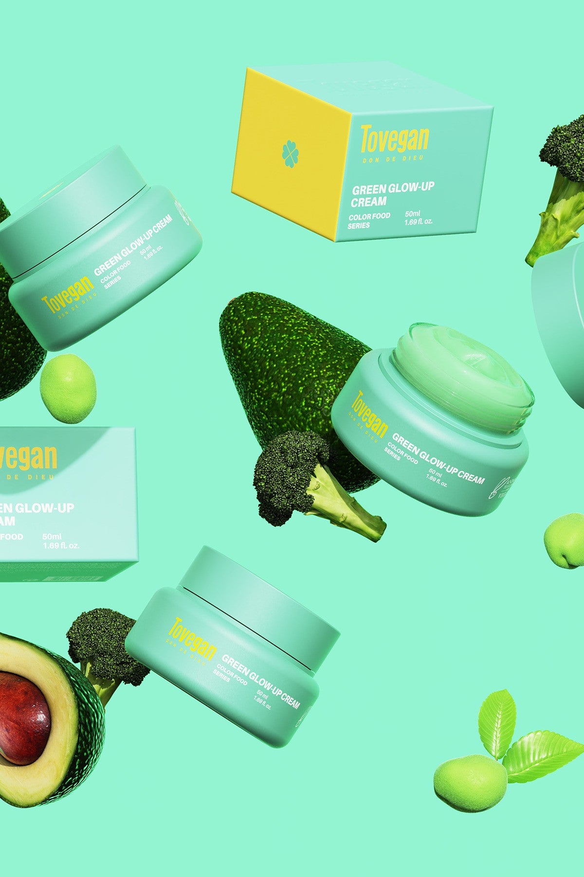 Colorfood Series Green Glow Up Cream 50ml