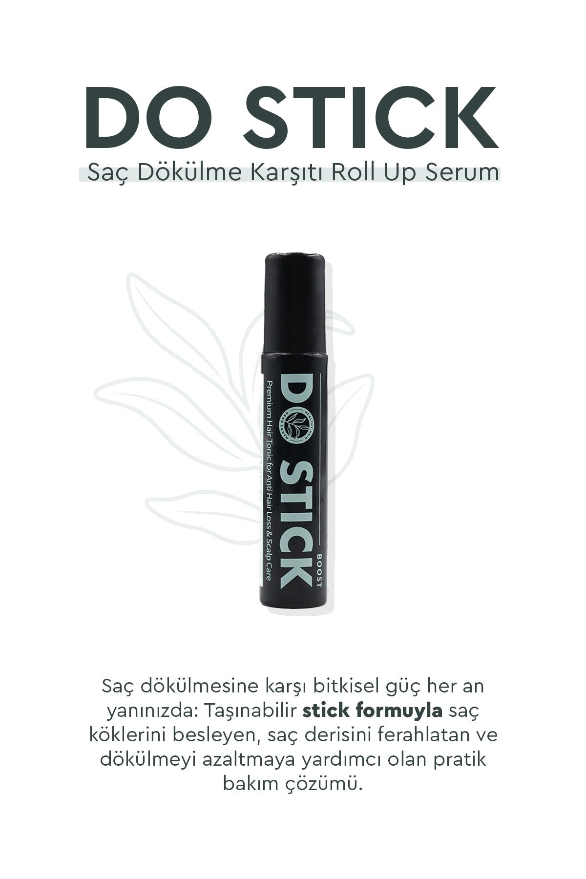 Do Stick Boost - Boost Grow On Essence Hair Revial Serum 10ml - Saç Çıkarıcı Roll Up Serum